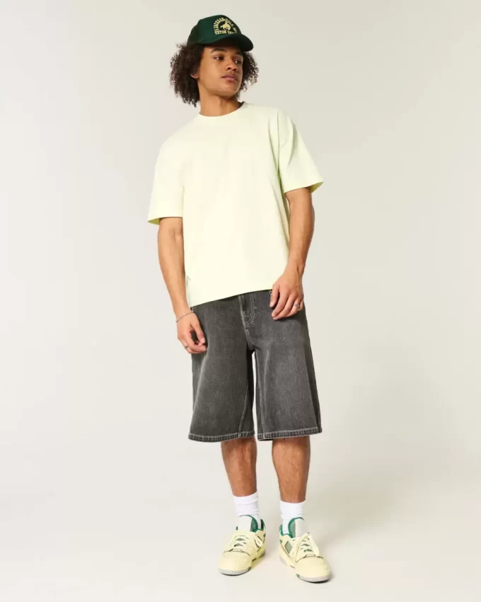 Boxy Heavyweight Crew T-paita Boxy Heavyweight Crew T-paita