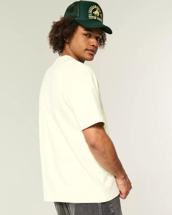 Boxy Heavyweight Crew T-paita Boxy Heavyweight Crew T-paita
