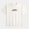 Boxy Heavyweight Croatia Graphic T-paita Boxy Heavyweight Croatia Graphic T-paita
