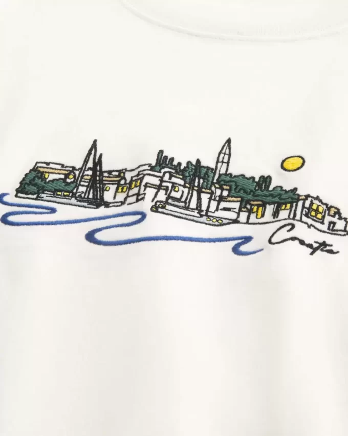 Boxy Heavyweight Croatia Graphic T-paita Boxy Heavyweight Croatia Graphic T-paita