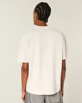 Boxy Heavyweight Heavy Daze Graphic T-paita