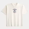 Boxy Heavyweight Newport Beach Graphic T-paita Boxy Heavyweight Newport Beach Graphic T-paita