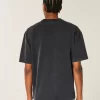Boxy Heavyweight Nowhere Fast Graphic T-paita