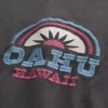Boxy Heavyweight Oahu Graphic T-paita