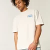 Boxy Heavyweight Oasis Graphic T-paita Boxy Heavyweight Oasis Graphic T-paita