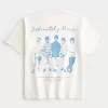 Boxy Heavyweight Oasis Graphic T-paita Boxy Heavyweight Oasis Graphic T-paita