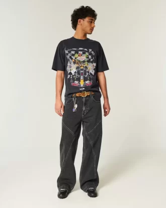 Boxy Heavyweight Oracle Red Bull Racing Graphic T-paita