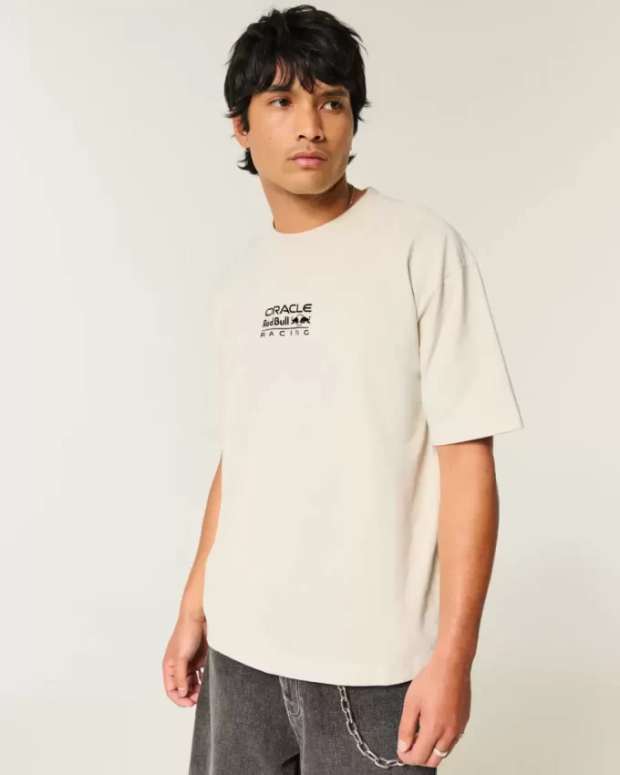 Boxy Heavyweight Oracle Red Bull Racing Graphic T-paita Boxy Heavyweight Oracle Red Bull Racing Graphic T-paita