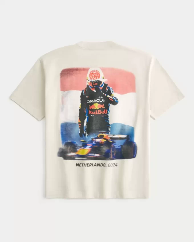 Boxy Heavyweight Oracle Red Bull Racing Graphic T-paita Boxy Heavyweight Oracle Red Bull Racing Graphic T-paita