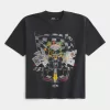 Boxy Heavyweight Oracle Red Bull Racing Graphic T-paita Boxy Heavyweight Oracle Red Bull Racing Graphic T-paita