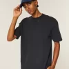 Boxy Heavyweight Star Ebellished Crew T-paita Boxy Heavyweight Star Ebellished Crew T-paita