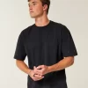Boxy Heavyweight Star Ebellished Crew T-paita Boxy Heavyweight Star Ebellished Crew T-paita