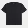 Boxy Heavyweight Star Ebellished Crew T-paita Boxy Heavyweight Star Ebellished Crew T-paita