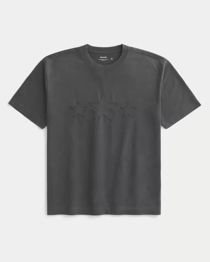 Boxy Heavyweight Star Graphic T-paita Boxy Heavyweight Star Graphic T-paita