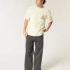 Boxy Heavyweight Tweety Golf Graphic T-paita