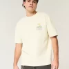 Boxy Heavyweight Tweety Golf Graphic T-paita