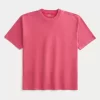 Boxy Heavyweight Washed Cotton Crew T-paita Boxy Heavyweight Washed Cotton Crew T-paita