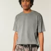Boxy Heavyweight Washed Cotton Crew T-paita Boxy Heavyweight Washed Cotton Crew T-paita