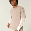 Boxy Heavyweight Washed Cotton Crew T-paita Boxy Heavyweight Washed Cotton Crew T-paita