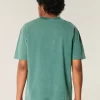 Boxy Heavyweight Washed Cotton Crew T-paita Boxy Heavyweight Washed Cotton Crew T-paita