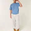 Boxy Heavyweight Washed Cotton Crew T-paita Boxy Heavyweight Washed Cotton Crew T-paita