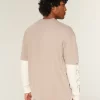 Boxy Heavyweight Washed Cotton Crew T-paita Boxy Heavyweight Washed Cotton Crew T-paita