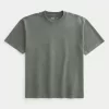 Boxy Heavyweight Washed Cotton Crew T-paita Boxy Heavyweight Washed Cotton Crew T-paita