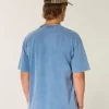 Boxy Heavyweight Washed Cotton Crew T-paita Boxy Heavyweight Washed Cotton Crew T-paita