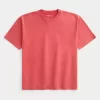 Boxy Heavyweight Washed Cotton Crew T-paita Boxy Heavyweight Washed Cotton Crew T-paita
