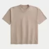 Boxy Heavyweight Washed Cotton Crew T-paita Boxy Heavyweight Washed Cotton Crew T-paita