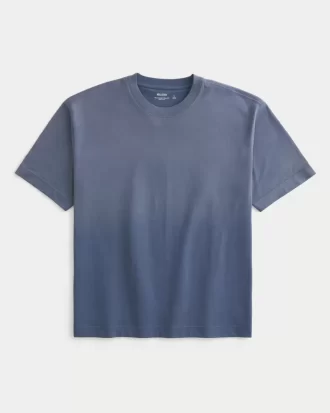 Boxy Heavyweight Washed Crew T-paita