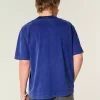 Boxy Heavyweight Washed Crew T-paita Boxy Heavyweight Washed Crew T-paita