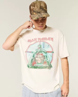 Boxy Iron Maiden Graphic T-paita