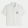 Boxy Linen-Blend Lyhythihainen Bermuda Graafinen paita Boxy Linen-Blend Lyhythihainen Bermuda Graafinen paita
