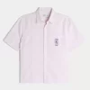 Boxy Linen-Blend Lyhythihainen Key West Graafinen paita Boxy Linen-Blend Lyhythihainen Key West Graafinen paita