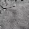 Boxy Linen-Blend lyhythihainen kuvioitu paita