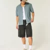 Boxy Linen-Blend lyhythihainen paita Boxy Linen-Blend lyhythihainen paita