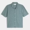 Boxy Linen-Blend lyhythihainen paita Boxy Linen-Blend lyhythihainen paita