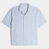Boxy Linen-Blend lyhythihainen paita Boxy Linen-Blend lyhythihainen paita