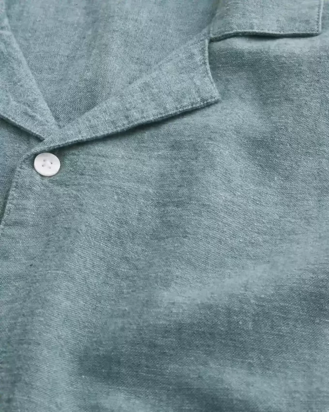 Boxy Linen-Blend lyhythihainen paita Boxy Linen-Blend lyhythihainen paita