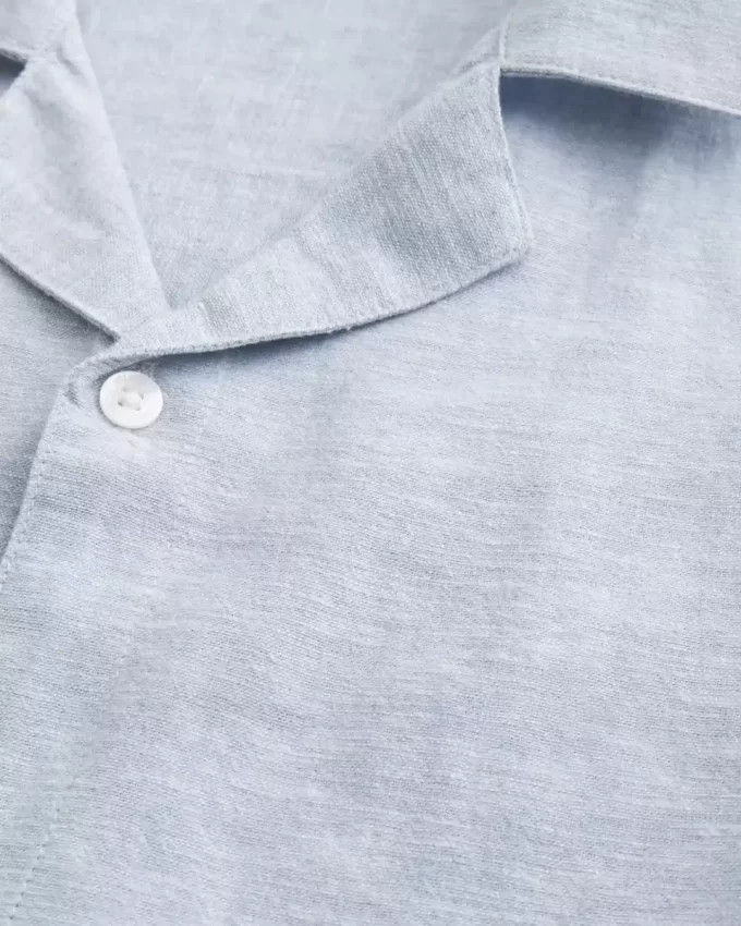 Boxy Linen-Blend lyhythihainen paita Boxy Linen-Blend lyhythihainen paita