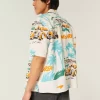 Boxy Linen-Blend McLaren Pattern -paita Boxy Linen-Blend McLaren Pattern -paita