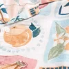 Boxy Linen-Blend Stamp Pattern -paita Boxy Linen-Blend Stamp Pattern -paita