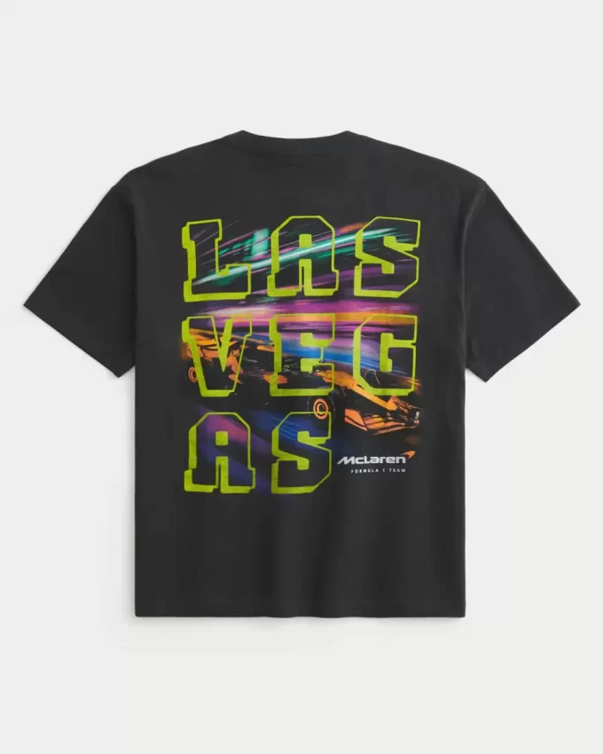 Boxy McLaren Graphic T-paita