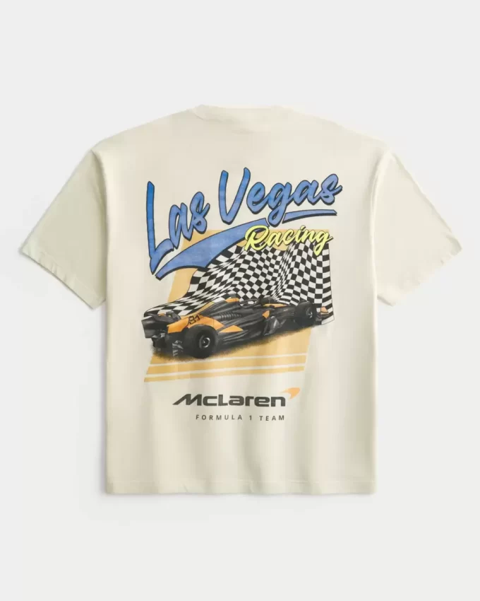Boxy McLaren Graphic T-paita