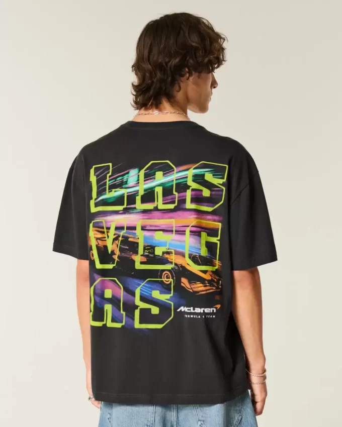 Boxy McLaren Graphic T-paita