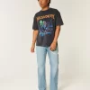 Boxy Megadeth Tour Graphic T-paita Boxy Megadeth Tour Graphic T-paita