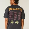 Boxy Megadeth Tour Graphic T-paita Boxy Megadeth Tour Graphic T-paita