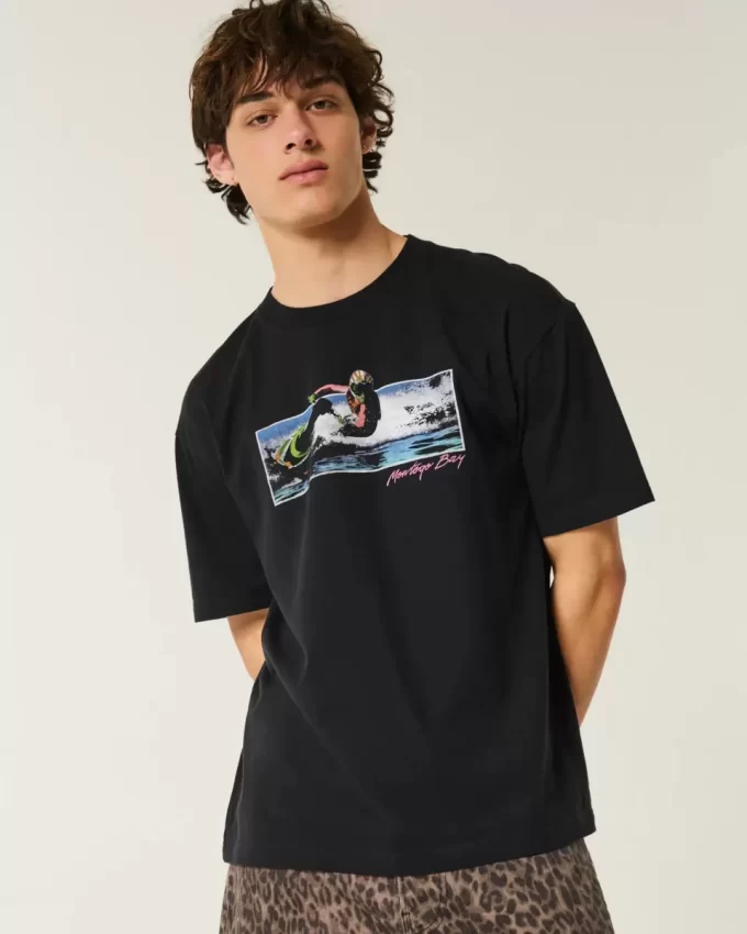 Boxy Montego Bay Graphic T-paita Boxy Montego Bay Graphic T-paita