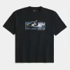 Boxy Montego Bay Graphic T-paita Boxy Montego Bay Graphic T-paita